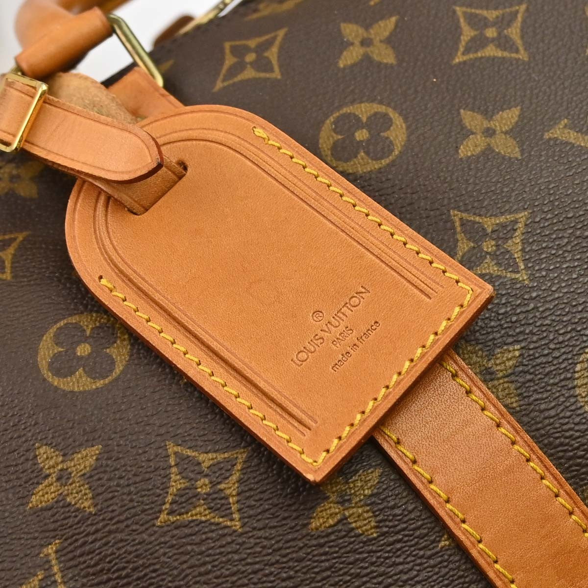 Louis Vuitton Keepall Monogram Canvas, Brown, Canvas, Travel Bag