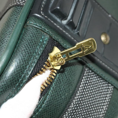 Louis Vuitton Satellite Travel Taiga Leather, Green, Leather, Travel Bag