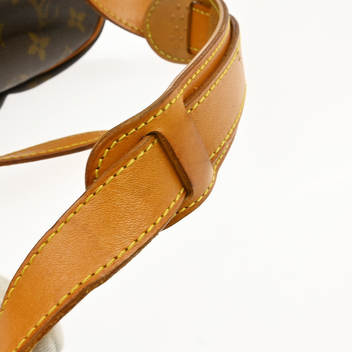 Louis Vuitton Saumur Monogram, Brown, Canvas, Shoulder Bag