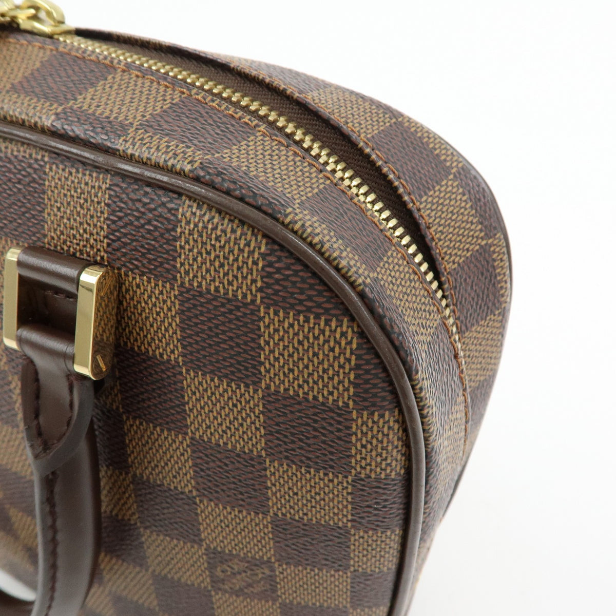 Louis Vuitton Sarria Damier, Brown, Canvas, Handbag