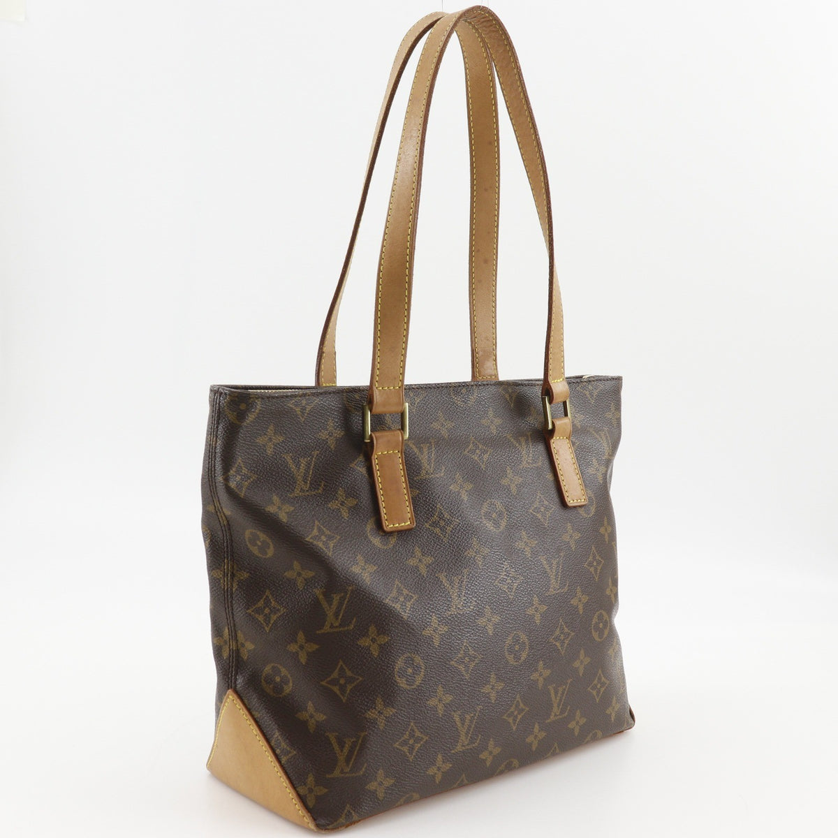 Louis Vuitton Cabas Piano Monogram Canvas, Brown, Canvas, Tote Bag