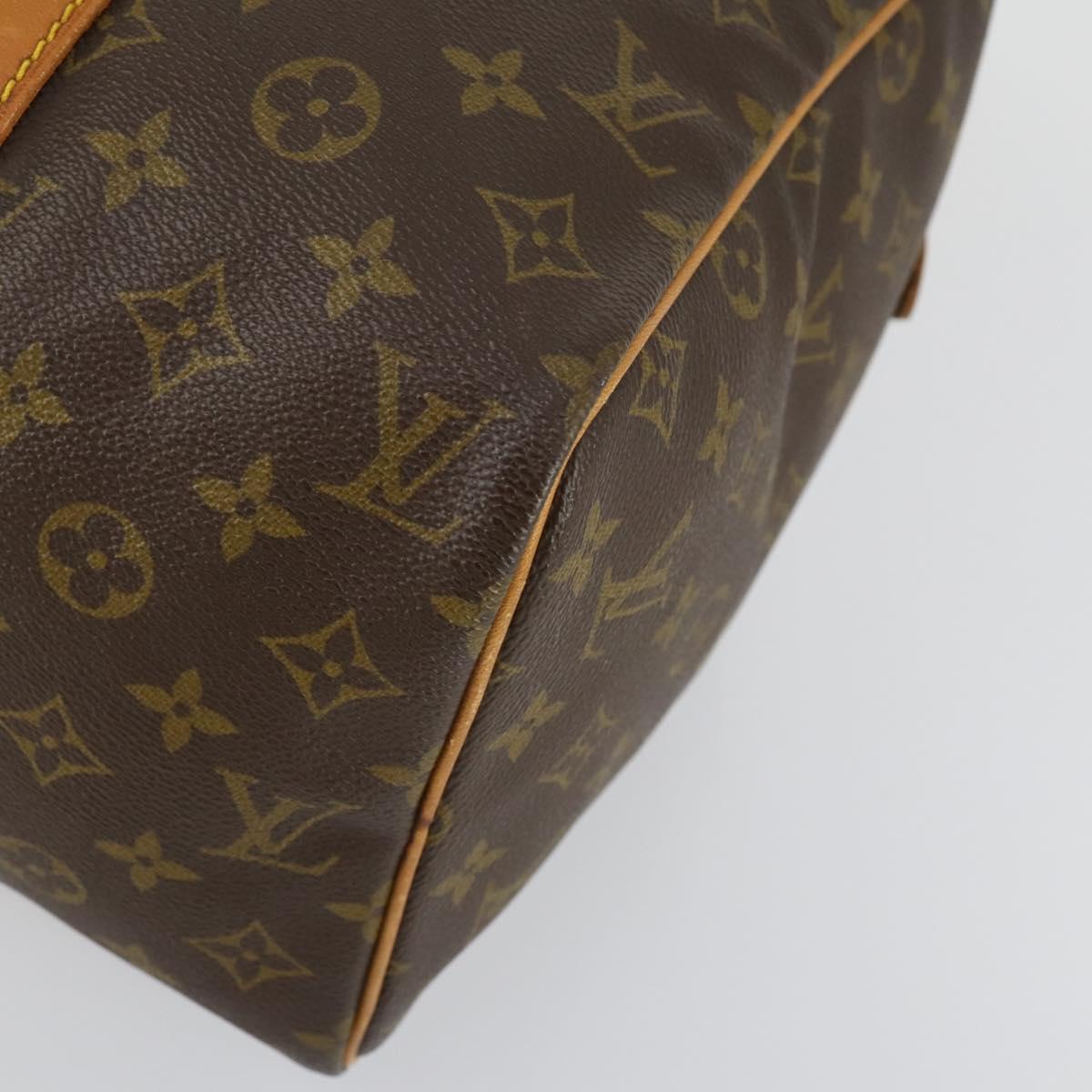 Louis Vuitton Sac Souple Handbag Monogram Canvas, BROWN, CANVAS, Handbag