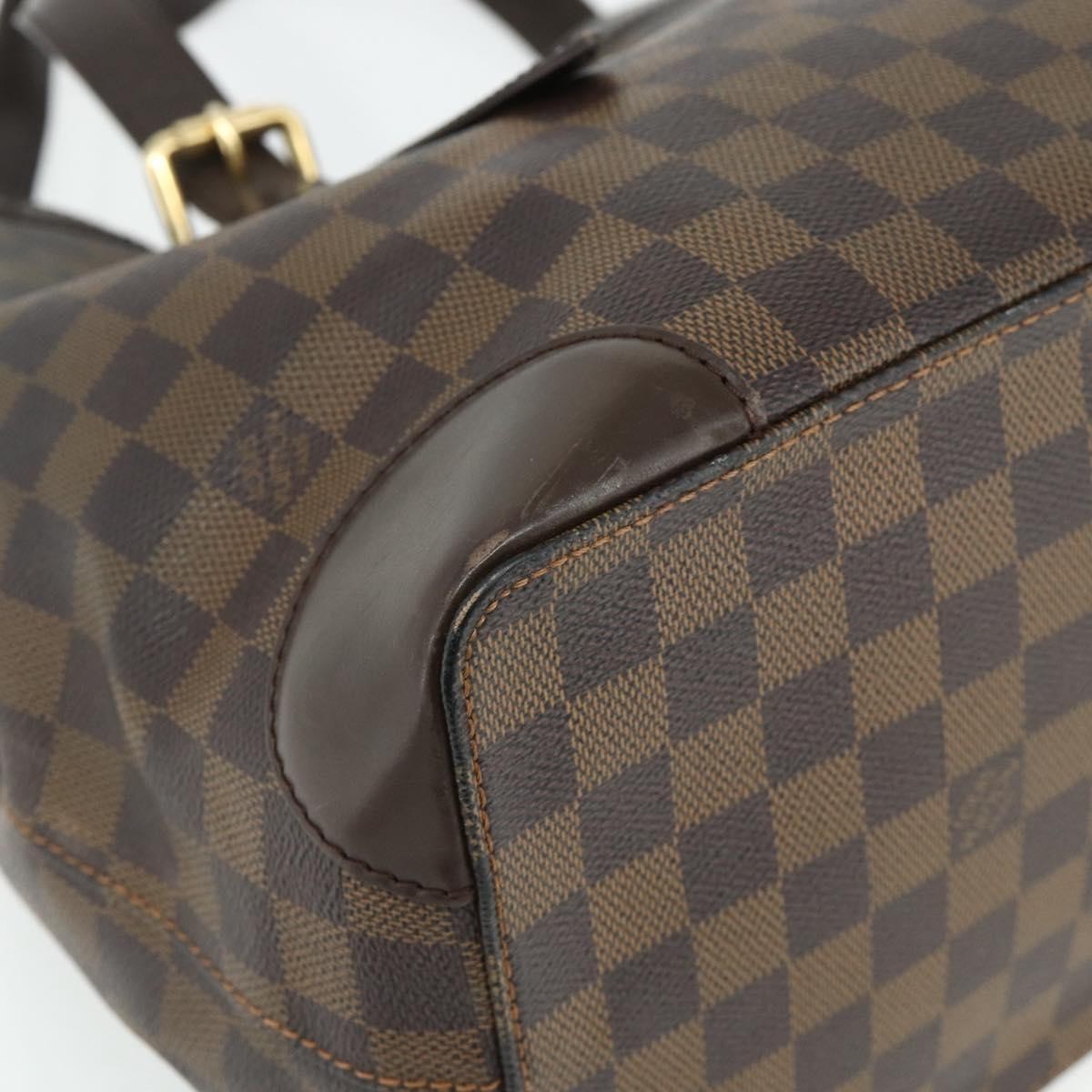 Louis Vuitton Hampstead Damier, Brown, Canvas, Tote Bag