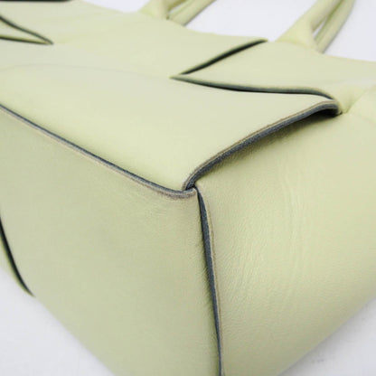 Bottega Veneta Arco Maxi Intrecciato Leather, Green, Leather, Tote Bag