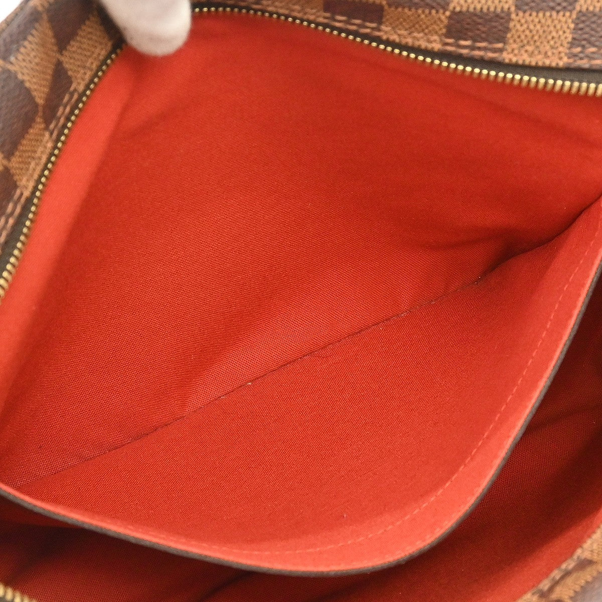 Louis Vuitton Naviglio Damier Ebene, Brown, Canvas, Shoulder Bag