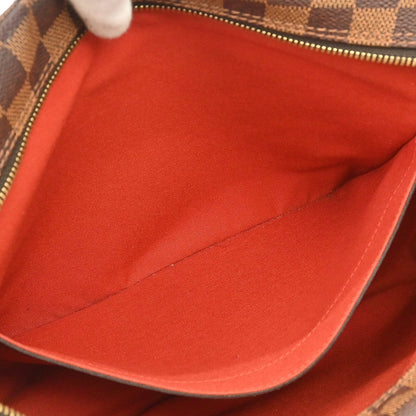 Louis Vuitton Naviglio Damier Ebene, Brown, Canvas, Shoulder Bag