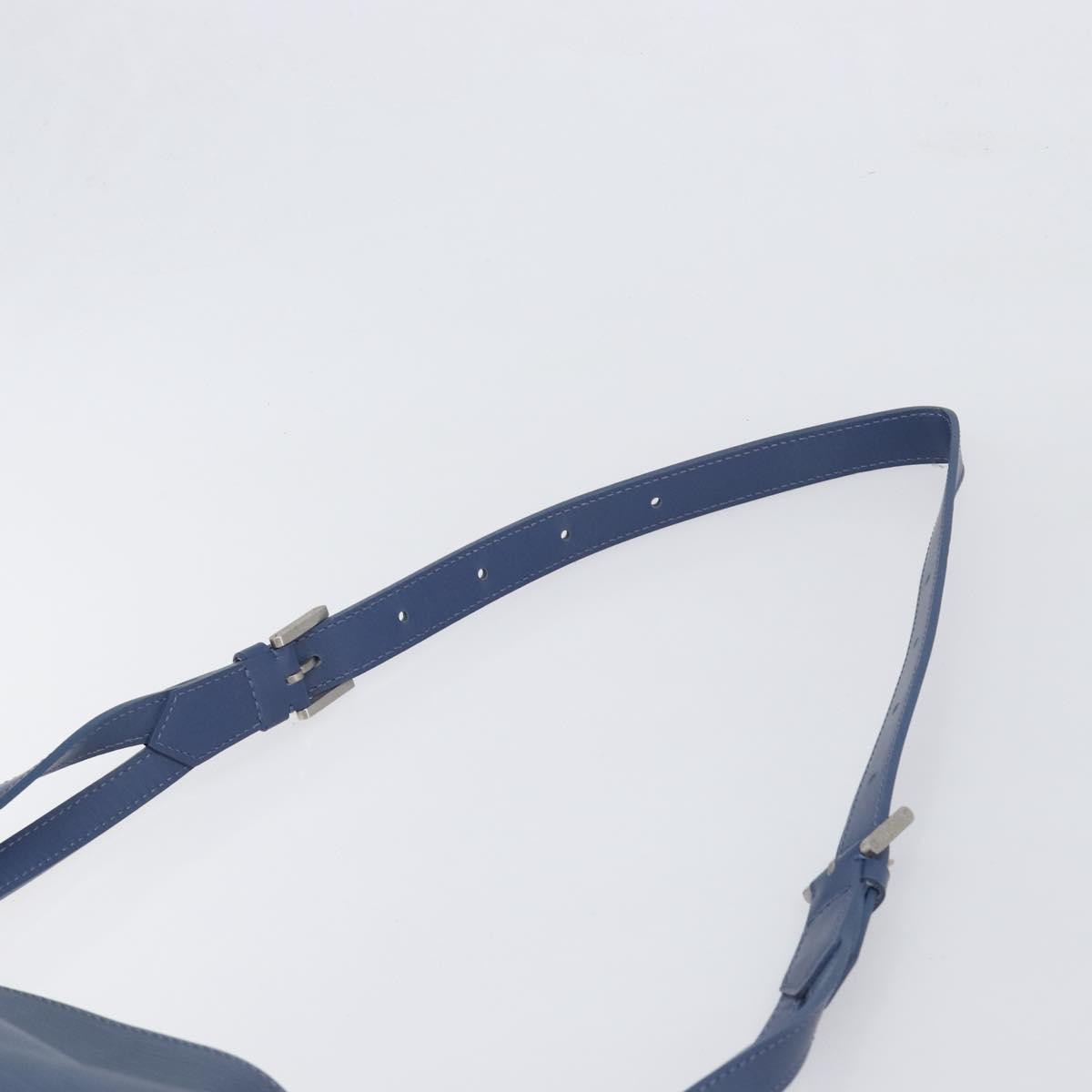 Louis Vuitton Mandara Epi Leather, Blue, Leather, Shoulder Bag