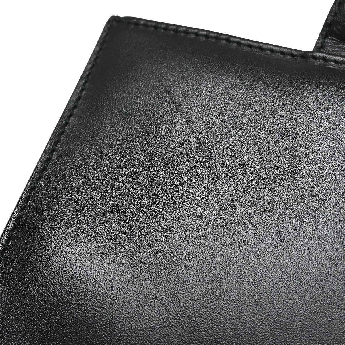 Gucci Vintage square G Leather, Black, Leather, Handbag