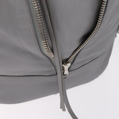 Balenciaga Papier Drop Bucket Leather, Silver, Leather, Handbag
