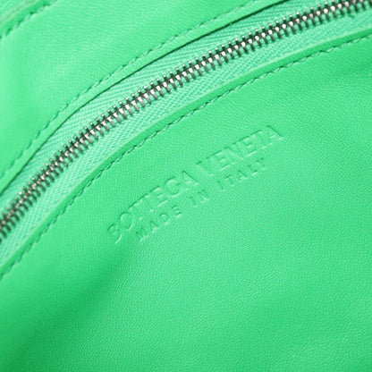 Bottega Veneta Cassette Maxi Intrecciato Leather, Green, Leather, Crossbody Bag