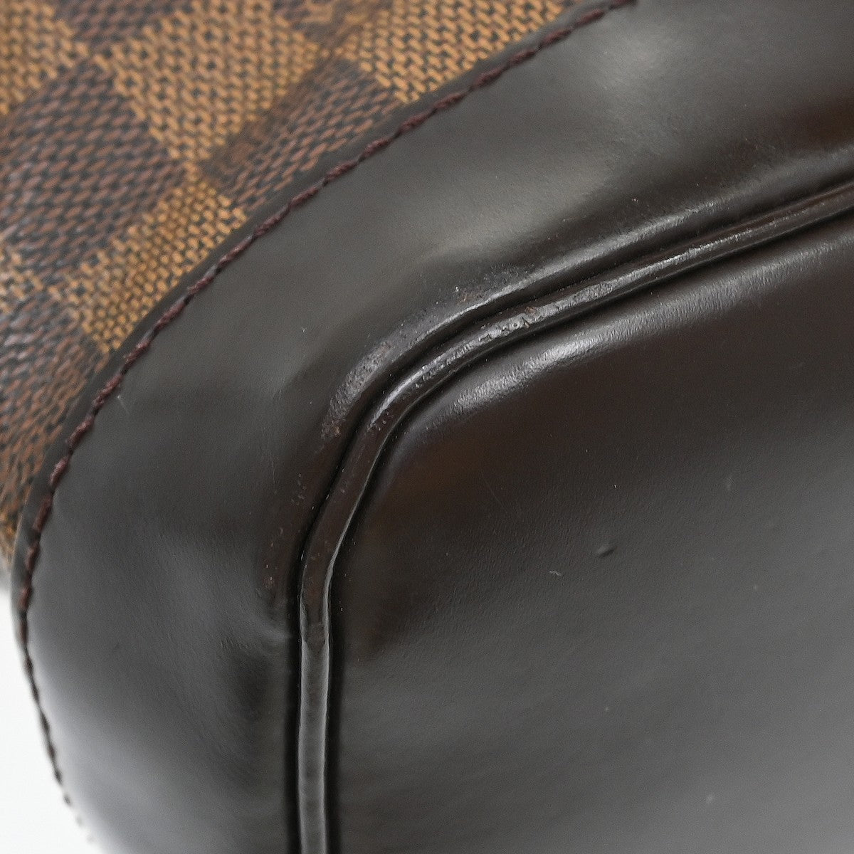 Louis Vuitton Soho Damier Ebene, Brown, Canvas, Backpack