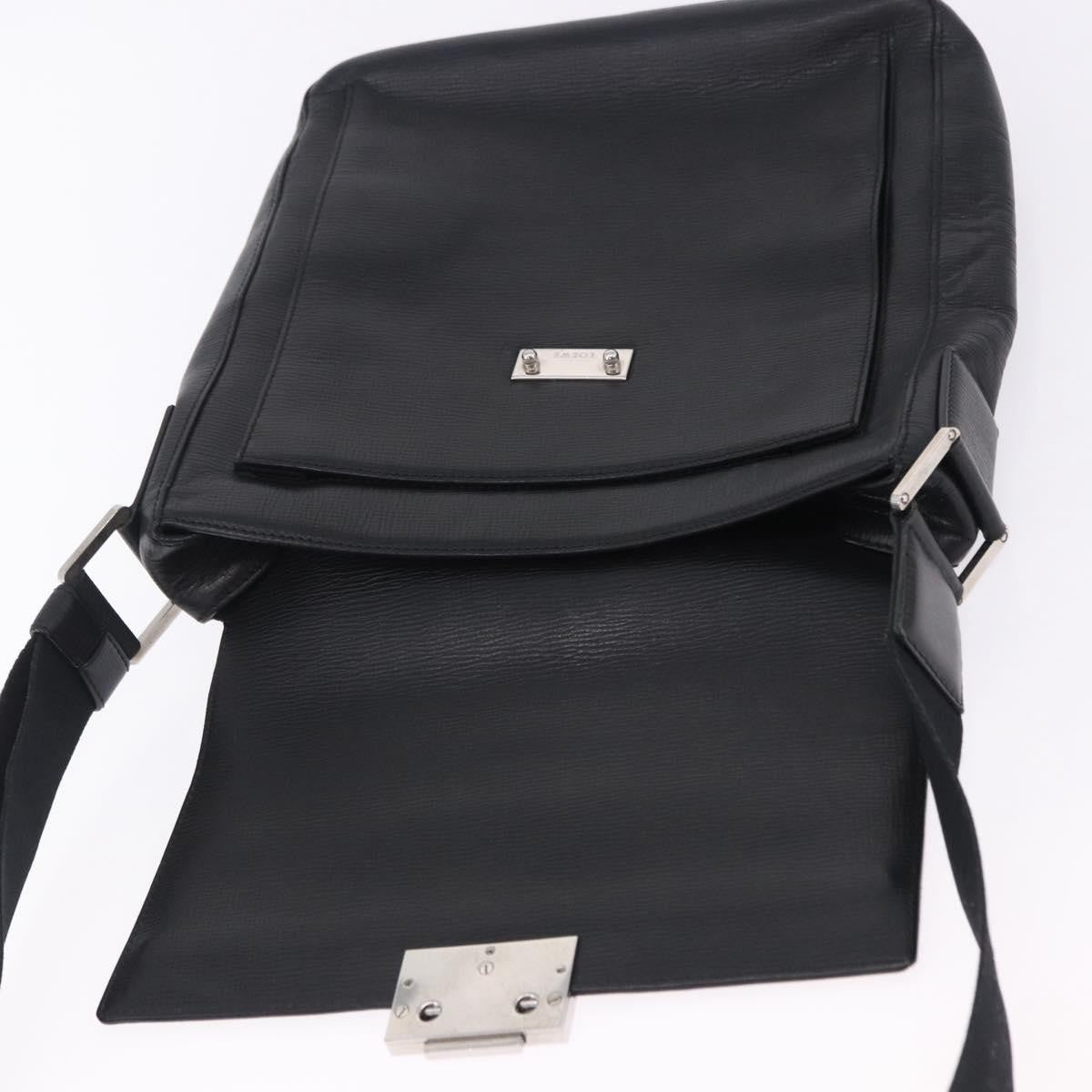 Loewe Shoulder bag Leather, Black, Leather, Shoulder Bag