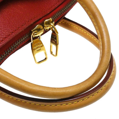 Louis Vuitton Pallas Tote Monogram Canvas with Leather, Brown, Canvas, Handbag