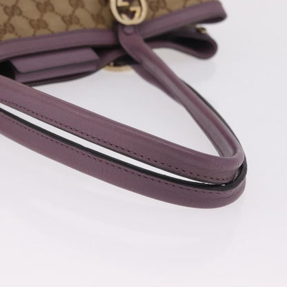 Gucci Miss GG GG Canvas with Leather, Beige, Canvas, Tote Bag