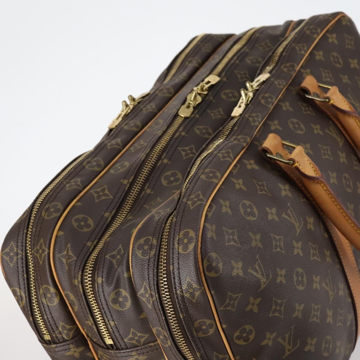 Louis Vuitton Sac Trois Poches Handbag Monogram Canvas, BROWN, CANVAS, Handbag
