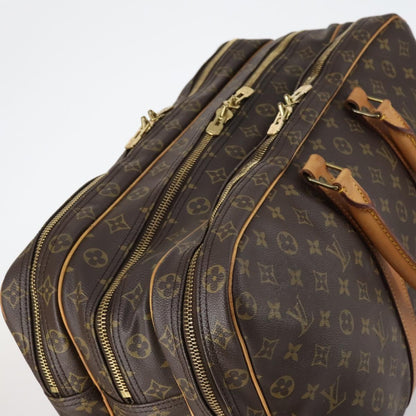 Louis Vuitton Sac Trois Poches Handbag Monogram Canvas, BROWN, CANVAS, Handbag