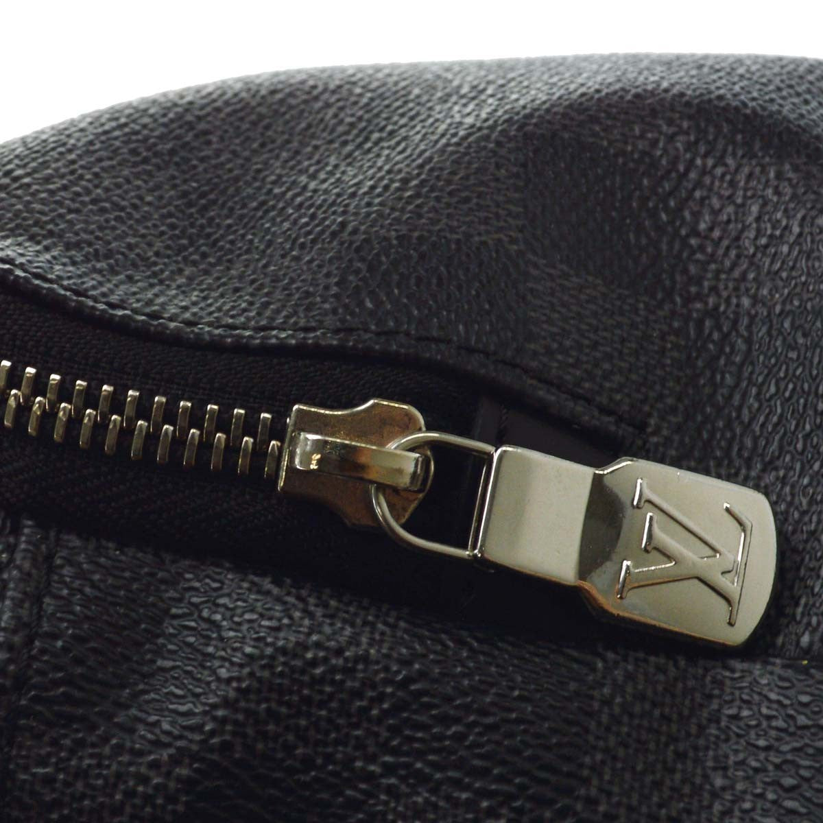 Louis Vuitton Avenue Sling Damier Graphite, Black, Canvas, Handbag