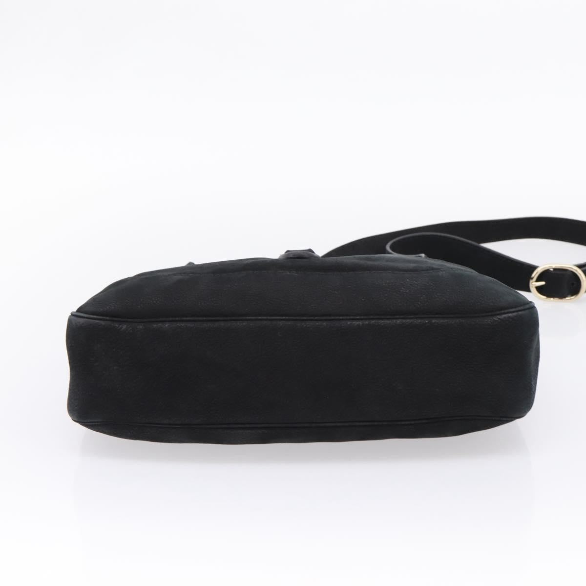Gucci Jackie O Suede, Black, Leather, Handbag