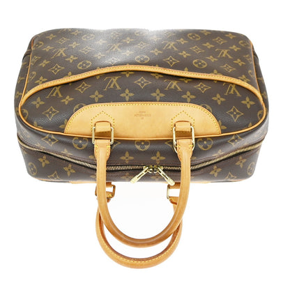 Louis Vuitton Trouville Monogram Canvas, Brown, Canvas, Handbag