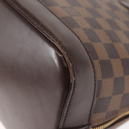 Louis Vuitton Alma Handbag Damier, BROWN, CANVAS, Handbag