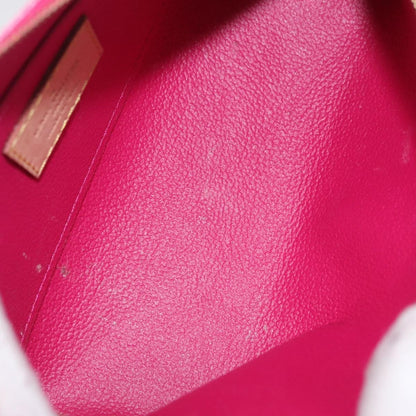 Louis Vuitton Cosmetic Case Limited Edition Monogram Vernis Ikat, Pink, Patent Leather, Toiletry Case