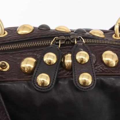 Gucci Babouska Heart Dome Satchel Leather, Black, Leather, Handbag