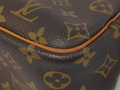 Louis Vuitton Deauville Monogram Canvas, Brown, Canvas, Handbag