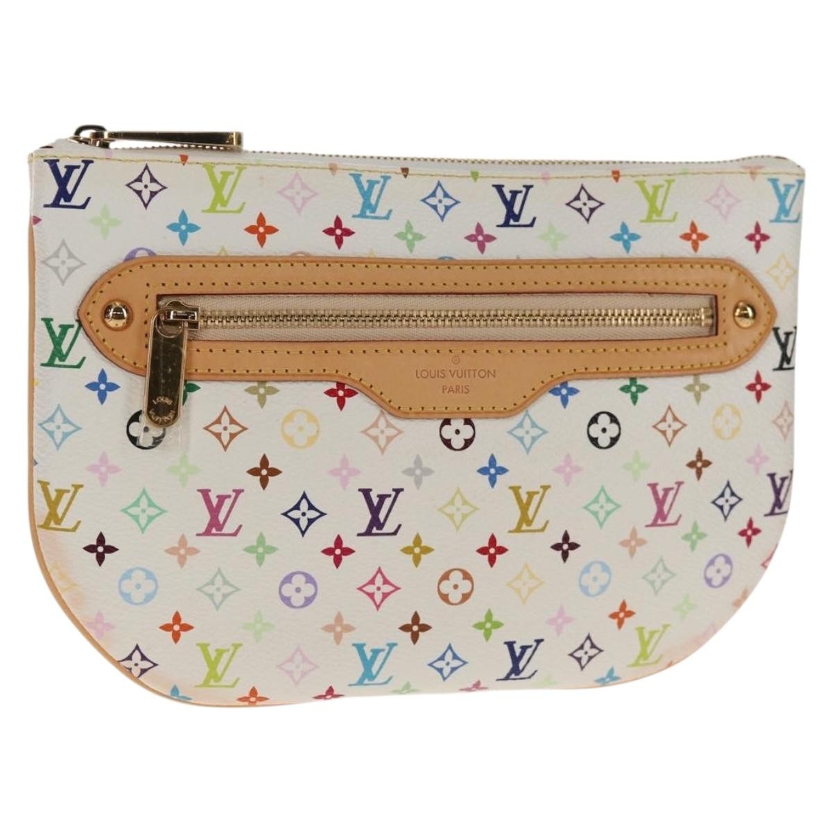 Louis Vuitton Pochette GM Monogram Multicolor, Multicolour, Canvas, Clutch