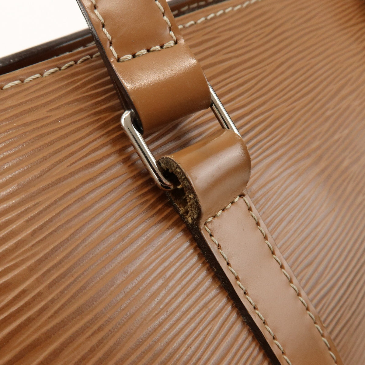 Louis Vuitton Soufflot Epi Leather, Brown, Leather, Tote Bag