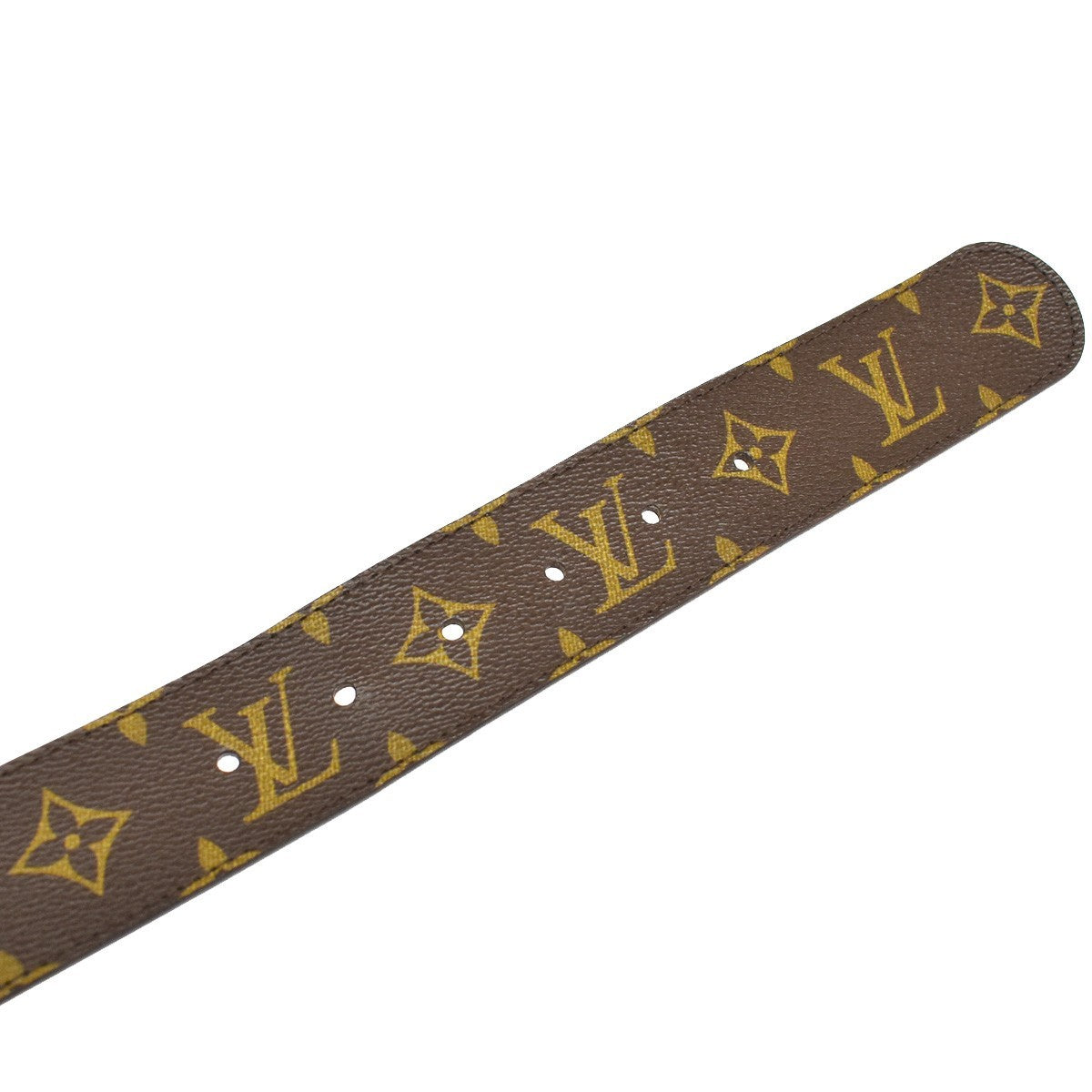 Louis Vuitton Ceinture Belt Monogram Canvas, Brown, Canvas, Belt
