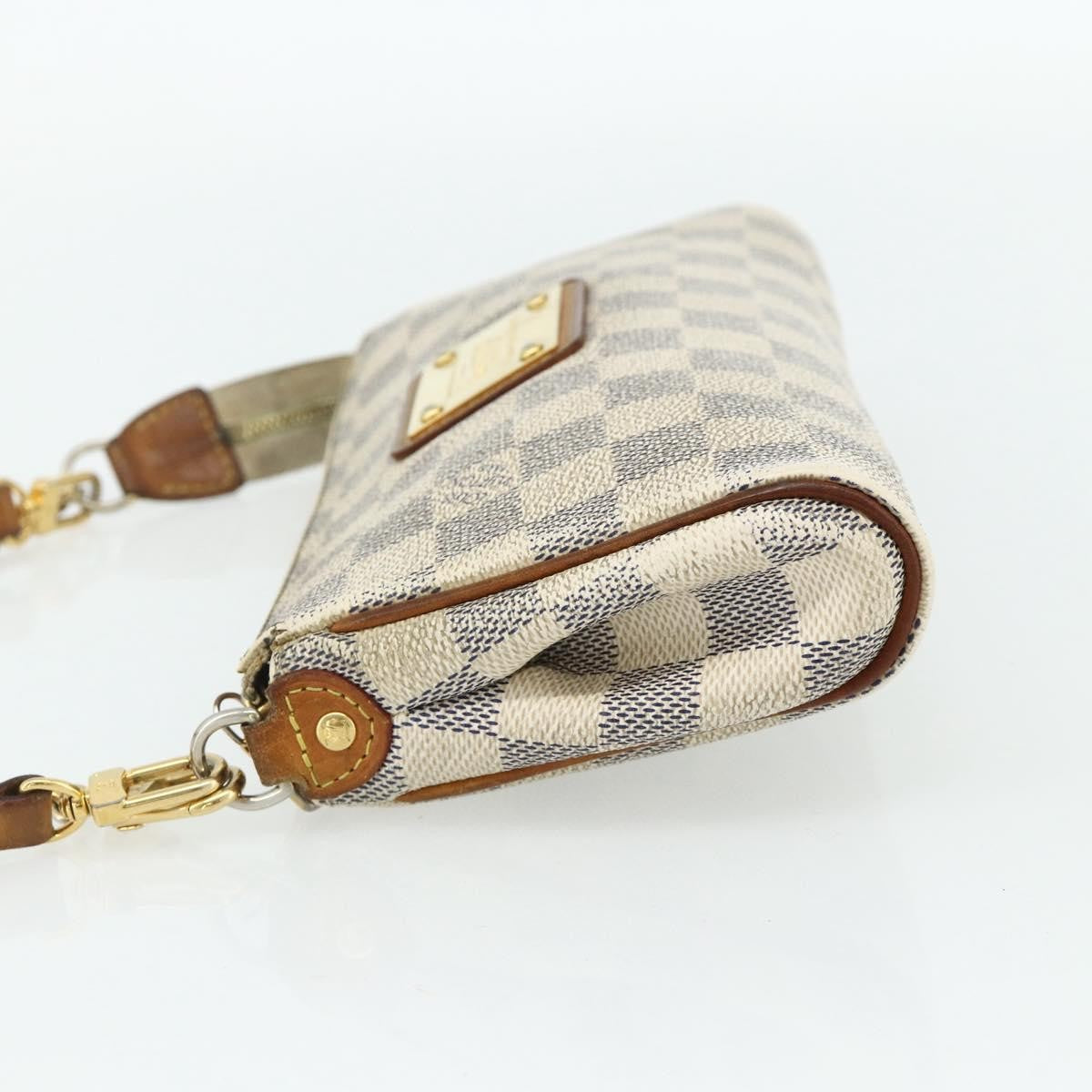 Louis Vuitton Eva Damier, Beige, Canvas, Shoulder Bag