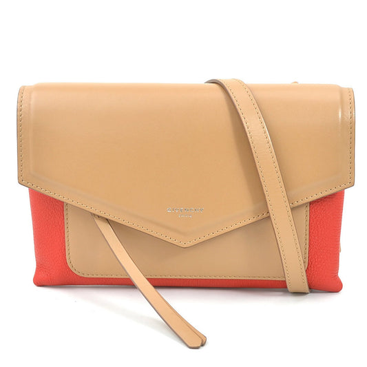 Givenchy, Camel, Leather, shoulder