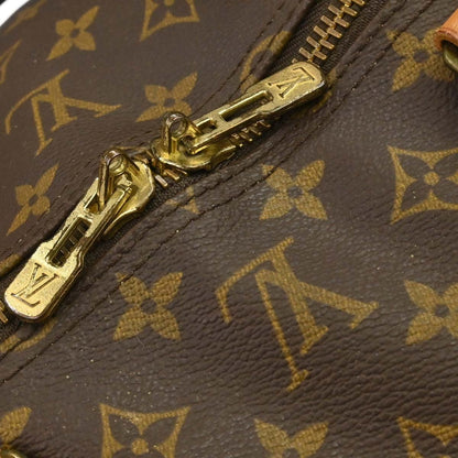 Louis Vuitton Keepall Bandouliere Monogram Canvas, Brown, Canvas, Travel Bag