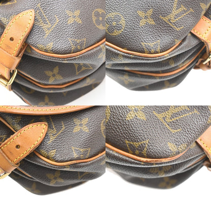 Louis Vuitton Saumur Monogram, Brown, Leather, Shoulder Bag