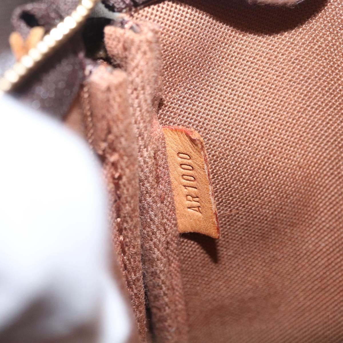 Louis Vuitton Pochette Accessoires NM Monogram Canvas, Brown, Canvas, Clutch
