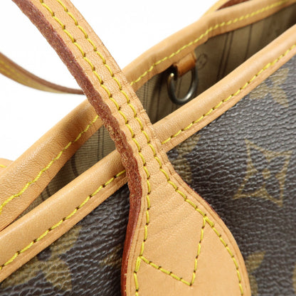 Louis Vuitton Neverfull Monogram Canvas, Brown, Canvas, Tote Bag