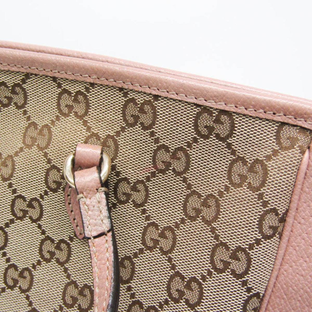 Gucci Bree GG Canvas with Leather, Beige, Leather, Tote Bag