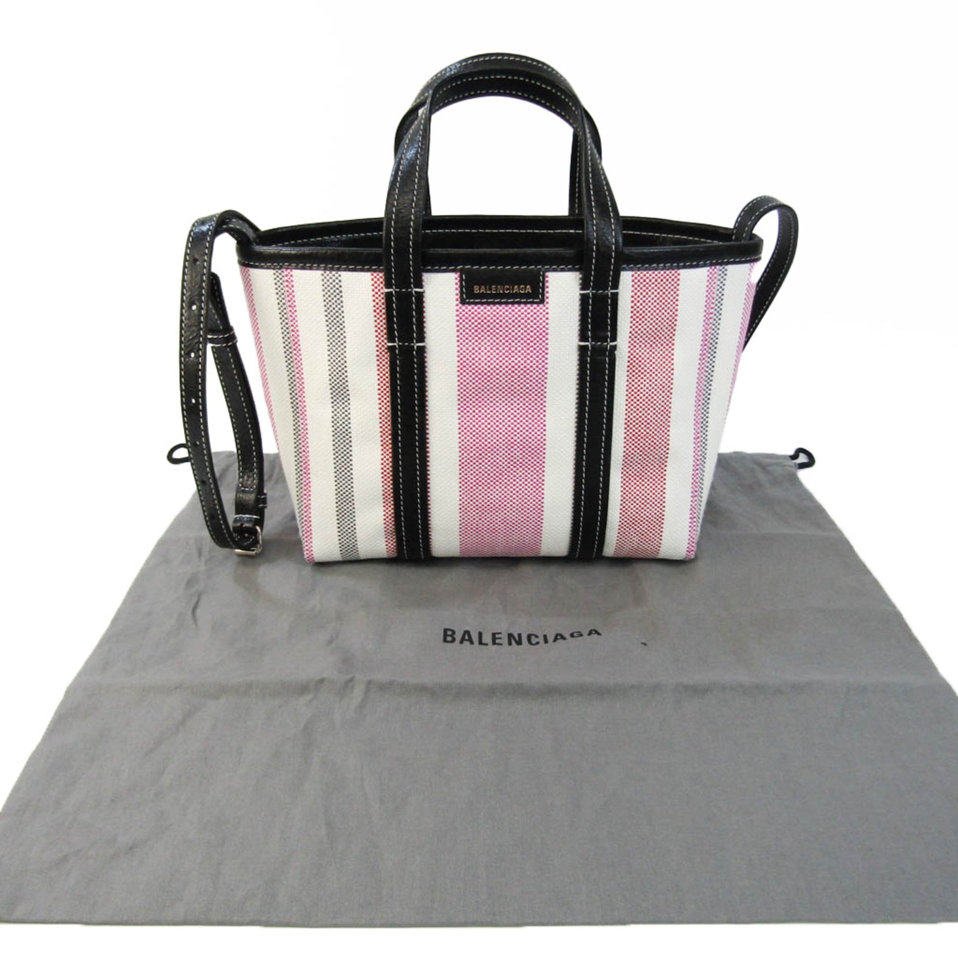 Balenciaga Barbes, Pink, Leather, tote