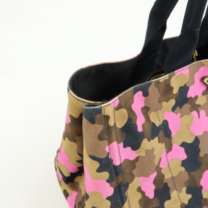 Prada Canapa Canvas, Khaki, Canvas, Tote Bag