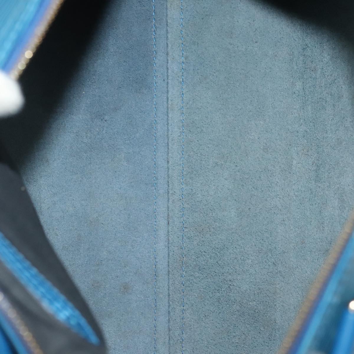 Louis Vuitton Speedy Handbag Epi Leather, BLUE, LEATHER, Handbag