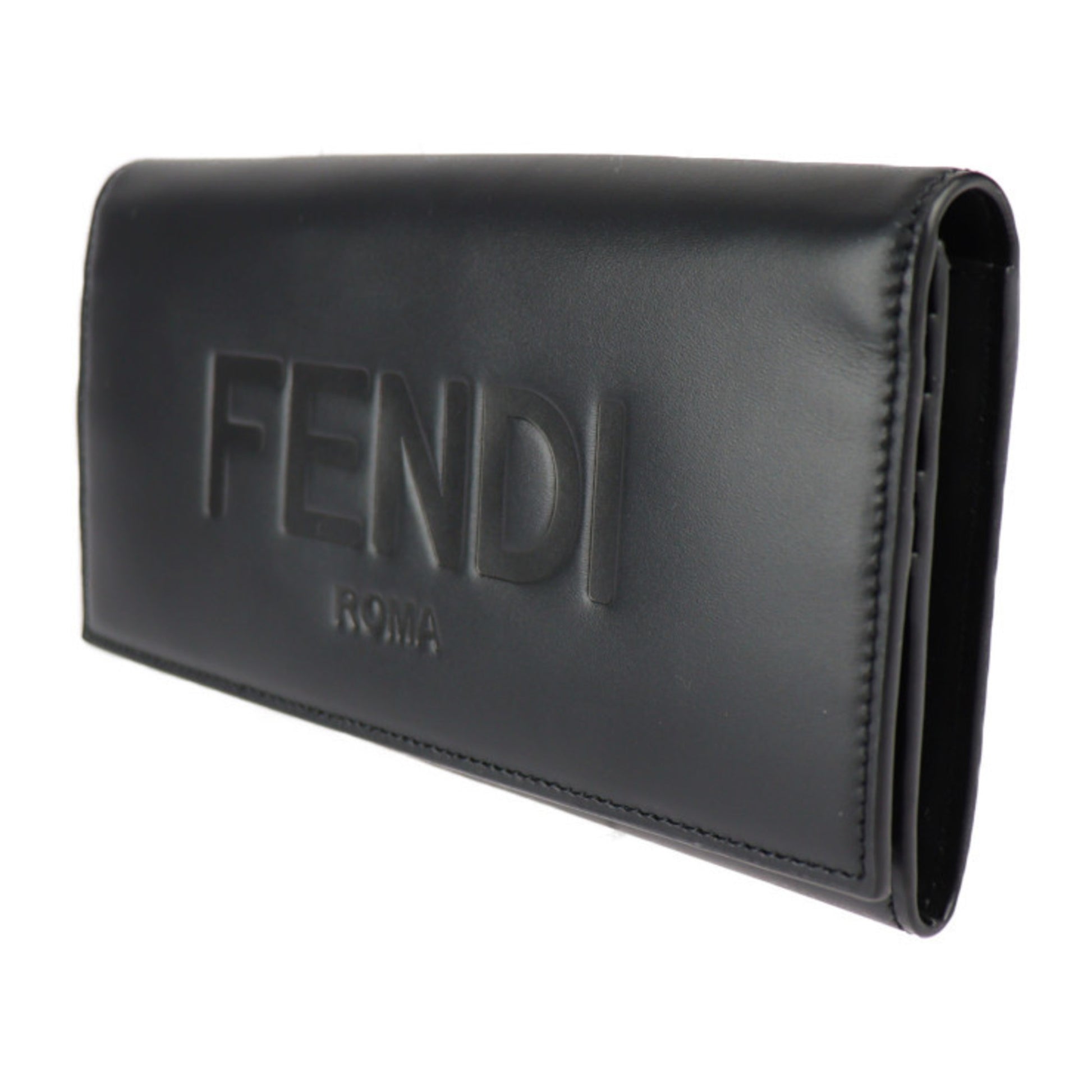 Fendi, Black, Leather, wallet