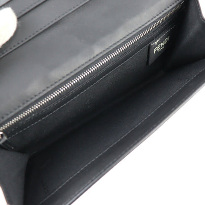 Fendi, Black, Leather, wallet