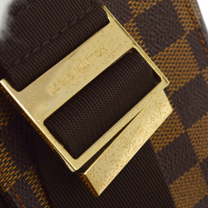Louis Vuitton Geronimos Damier, Brown, Canvas, Clutch