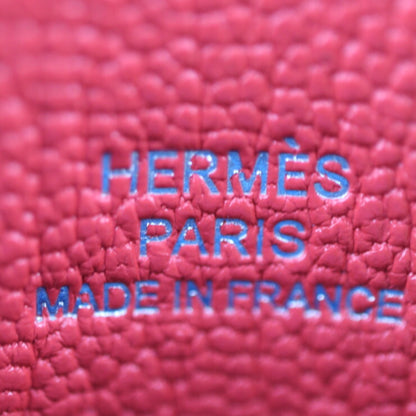 Hermès --, Blue, Leather, wallet