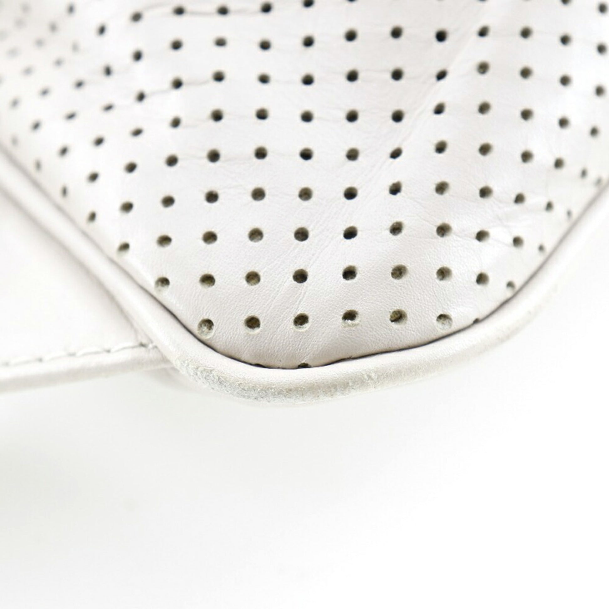 Bottega Veneta, White, Leather, backpack