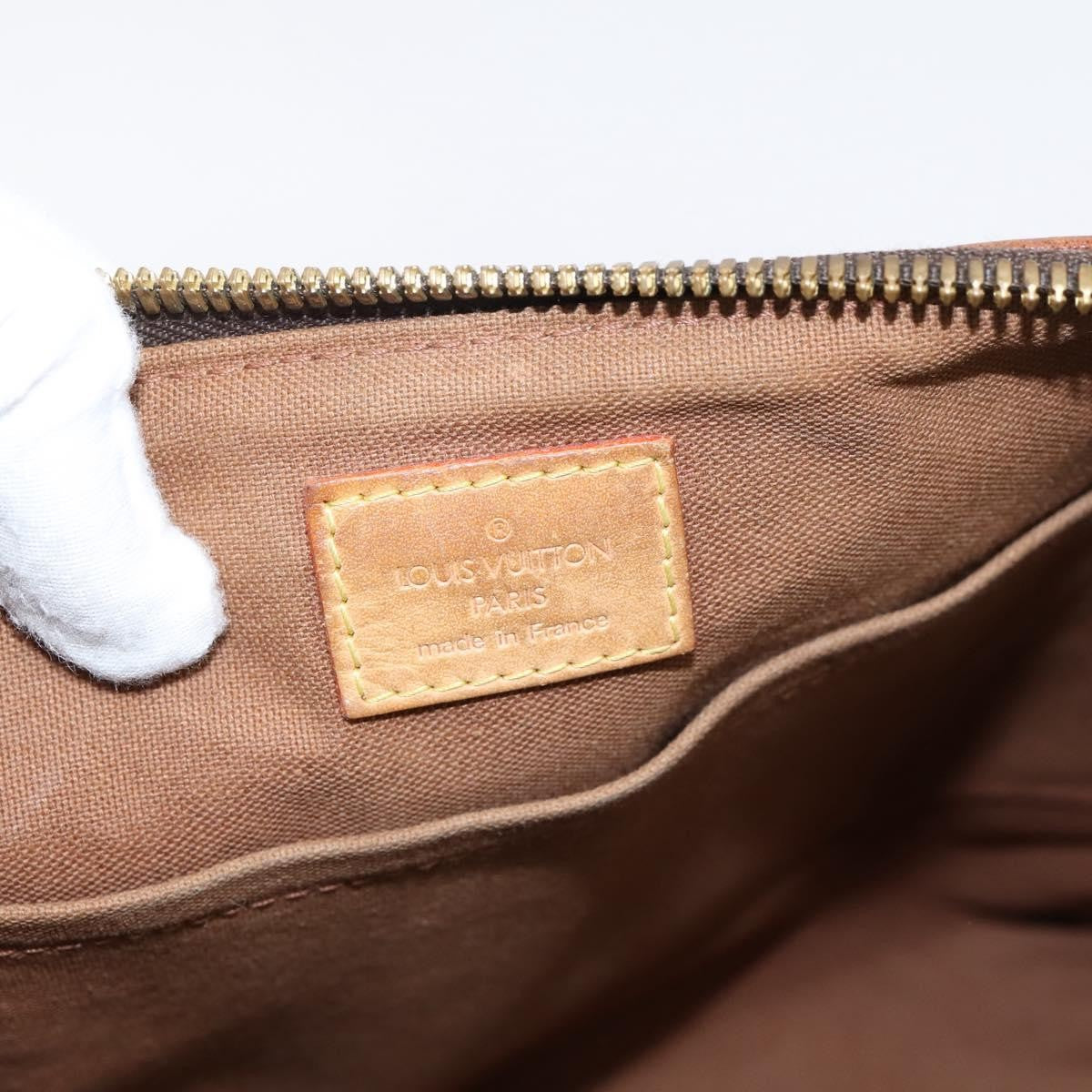 Louis Vuitton Palermo Monogram Canvas, Brown, Canvas, Tote Bag