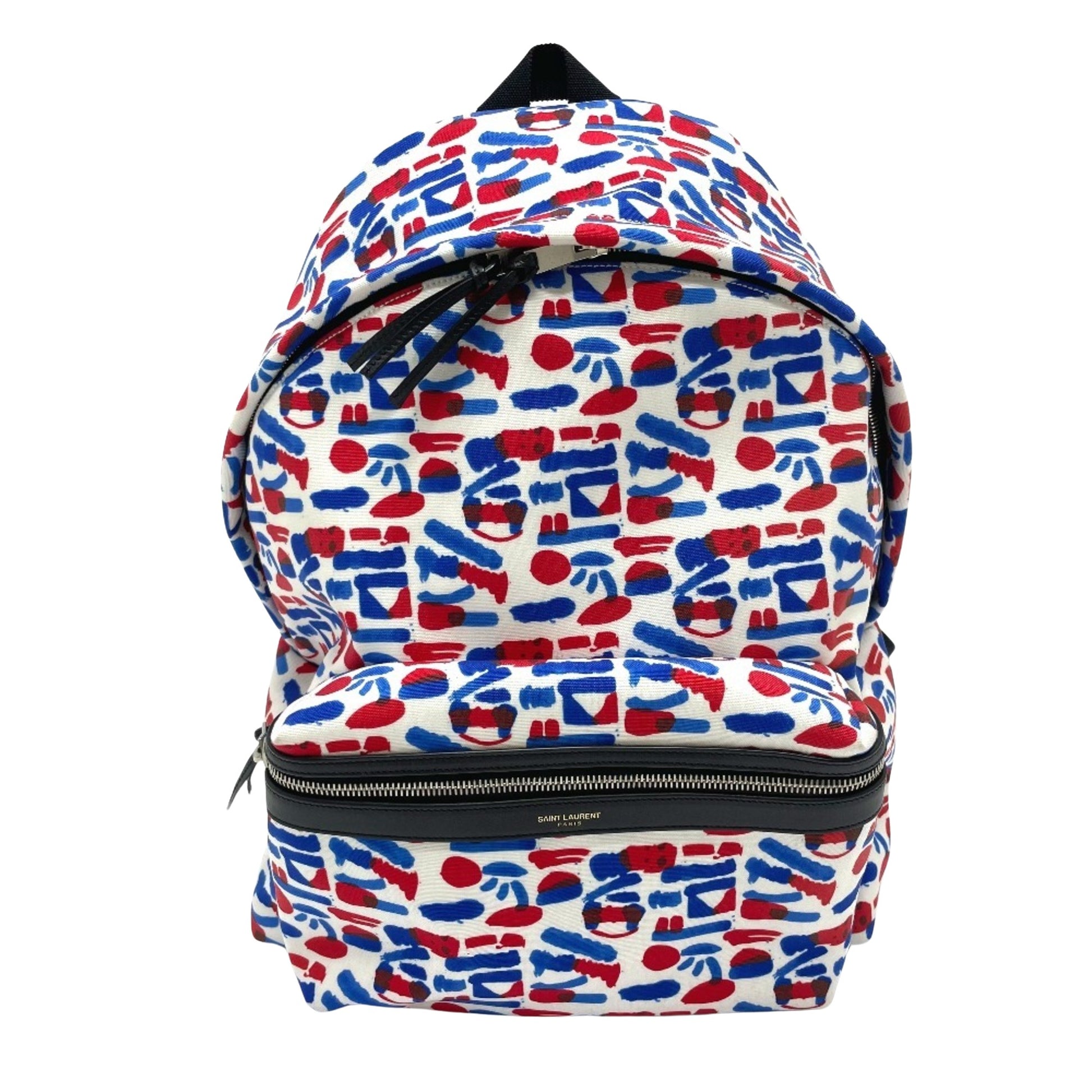 Saint Laurent, Multicolour, Canvas, backpack