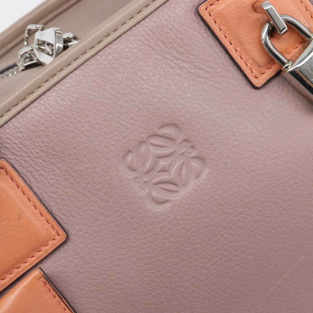 Loewe Amazona Leather, Pink, Leather, Handbag