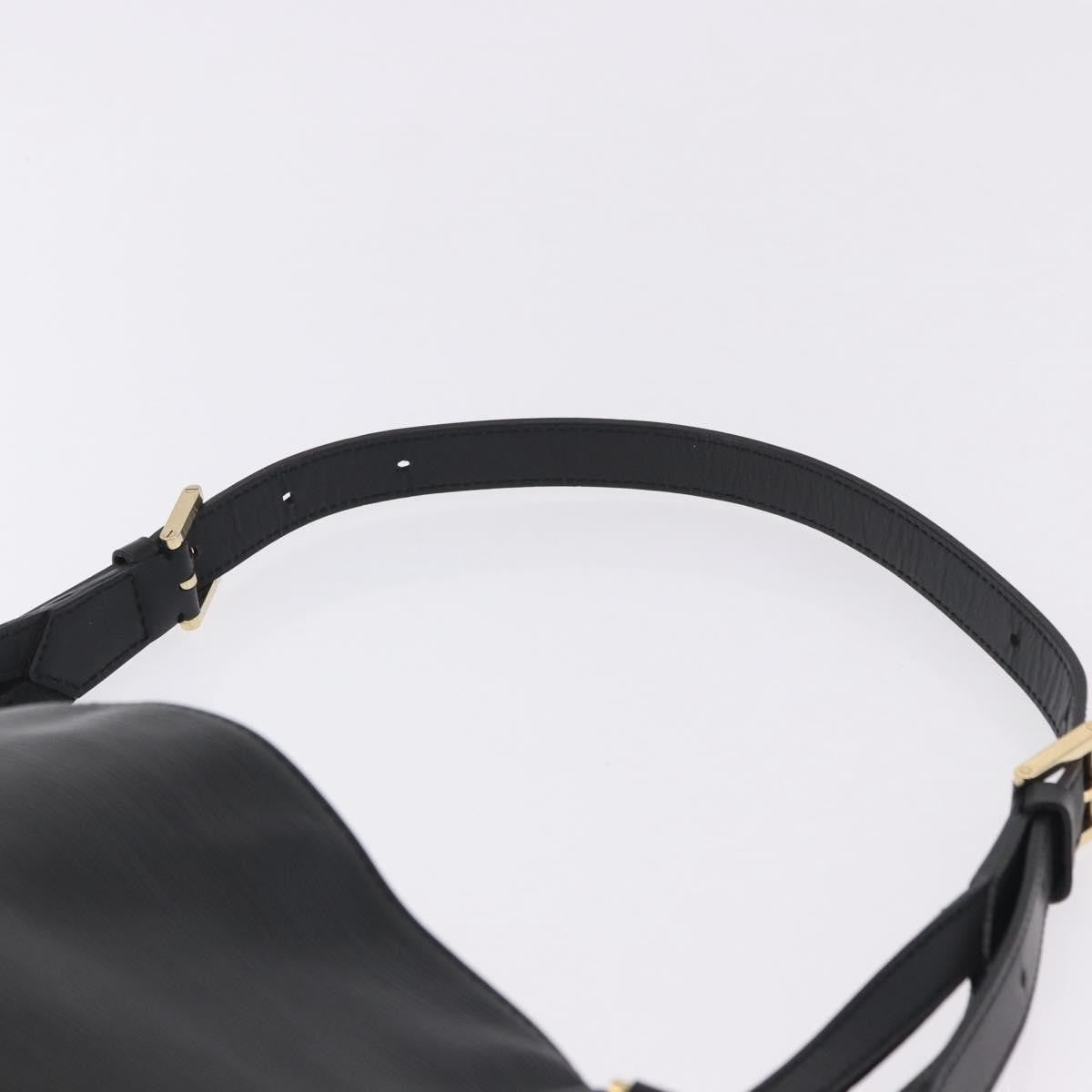 Louis Vuitton Mandara Epi, Black, Leather, Shoulder Bag