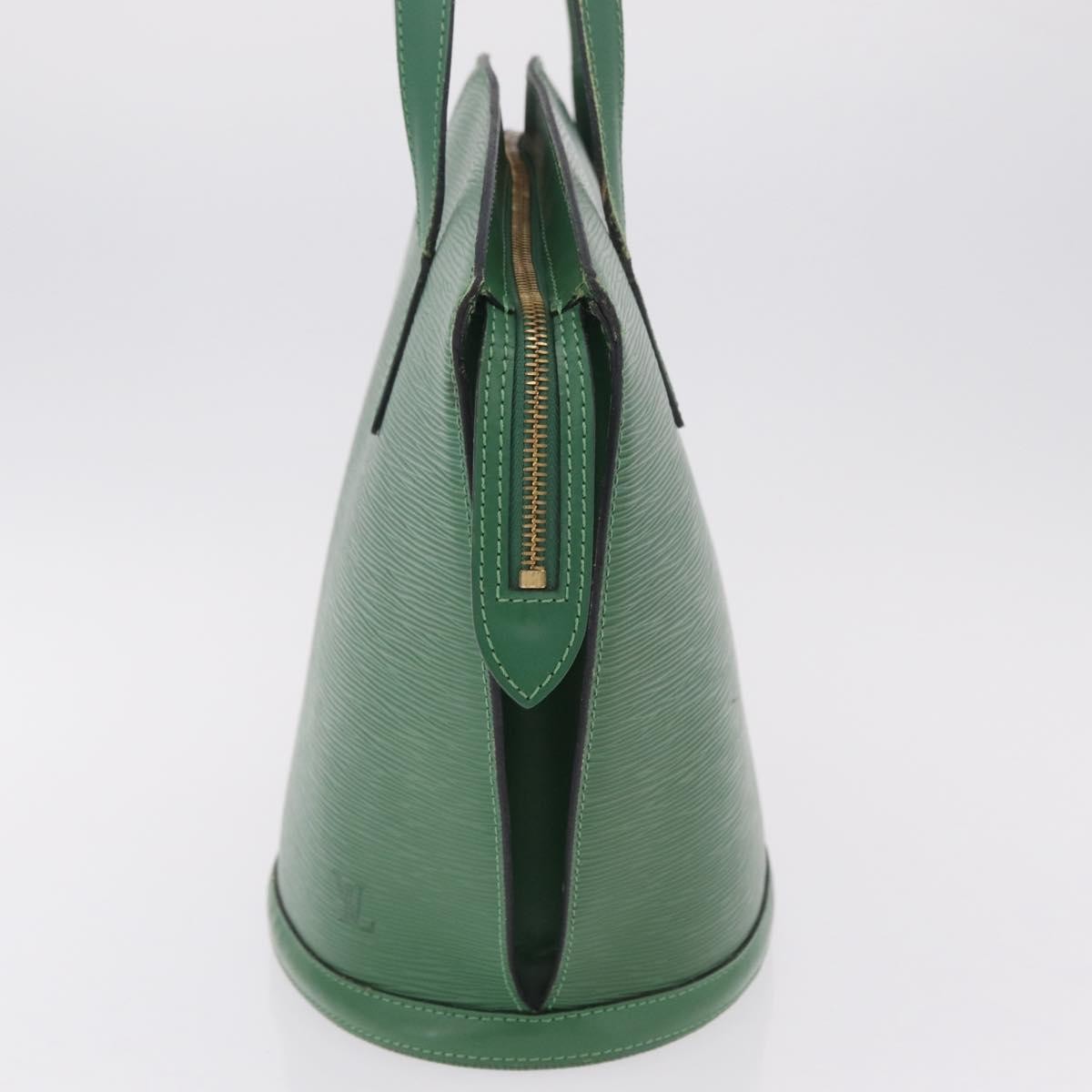 Louis Vuitton Saint Jacques Epi Leather, Green, Leather, Handbag